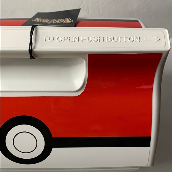 Pokémon Poke Ball 7 Qt Playmate Cooler White New - Picture 7 of 12